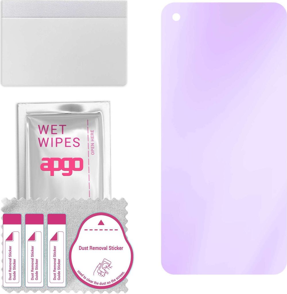 apgo Hybrid Schutzglas, kompatibel mit Realme 11, Anti-Blue, 9H Härte, toller Ersatz für Hartglas, kratzfester Displayschutzglas, Displayschutz, ...