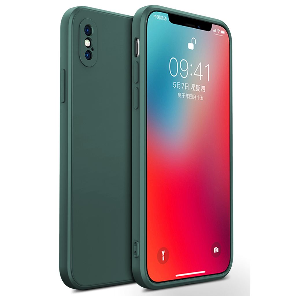 iPhone XS Max Pouzdro, Tekuté Silikonové Gumové Pouzdro, Obrázek produktu 