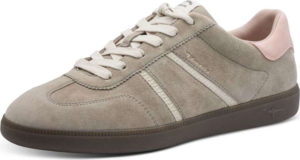 Tamaris Schnürhalbschuhe durchbrochen in grau, Gr. 41