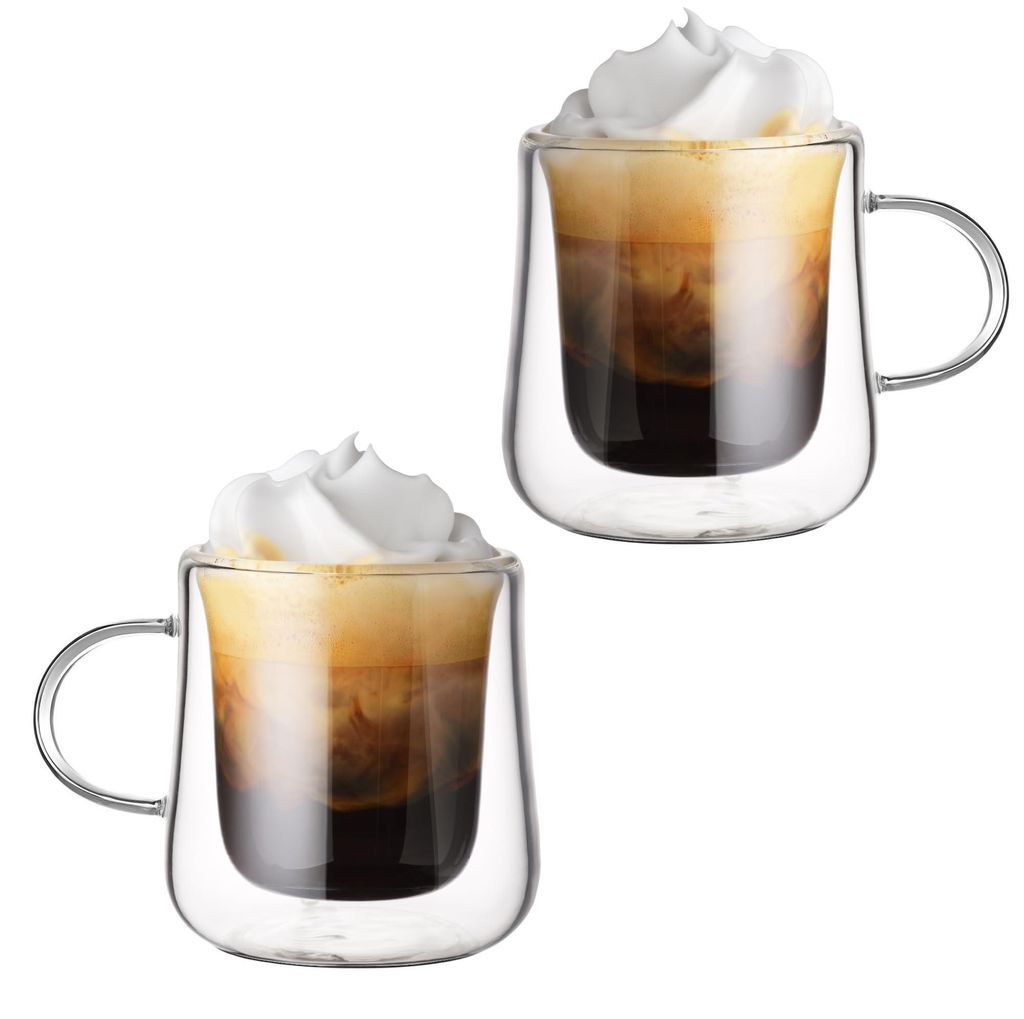 2er Set Mundgeblasene Doppelwandige Thermogläser – Produktbild 