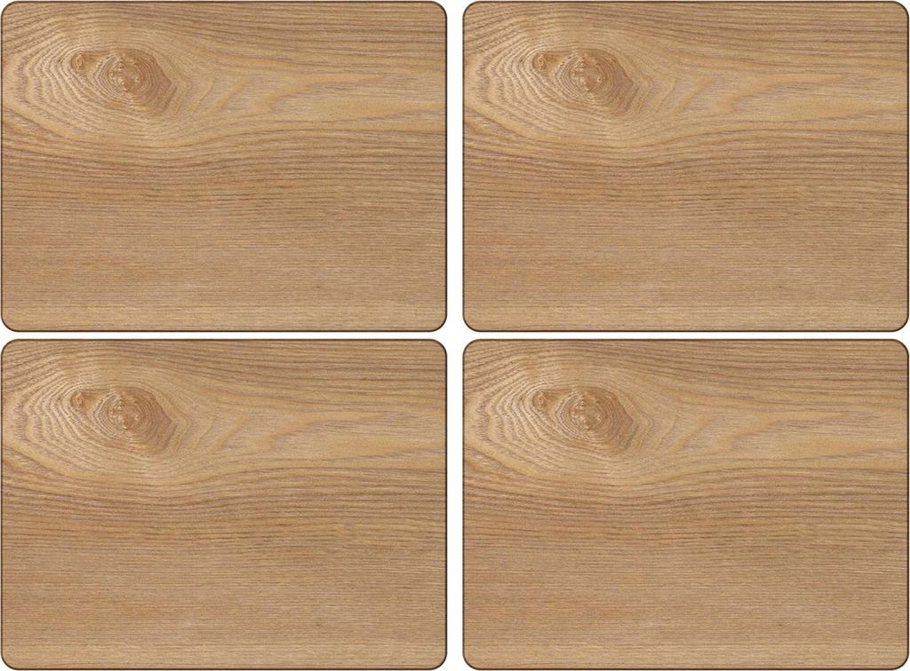 Tischset 4-tlg., Eichenfurnier Creative Tops neuetischkultur