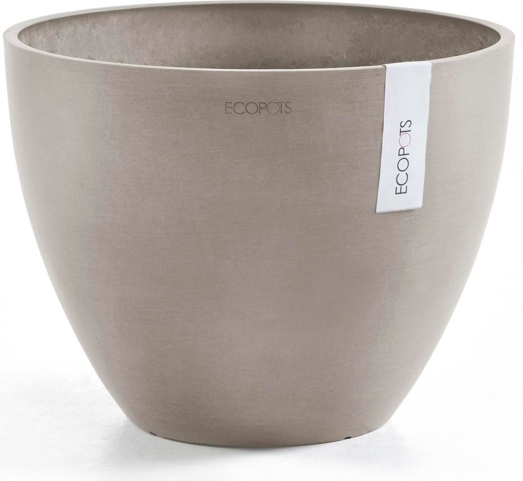 Ecopots Antwerp 30 Blumentopf - L 30,2 cm x H 25 cm - Innen- und Außenbereich