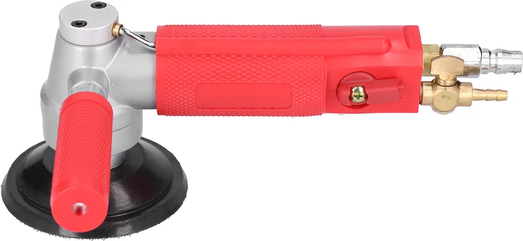 Polisseuse pneumatique à eau 100mm injection directe pour ponçage auto - 6