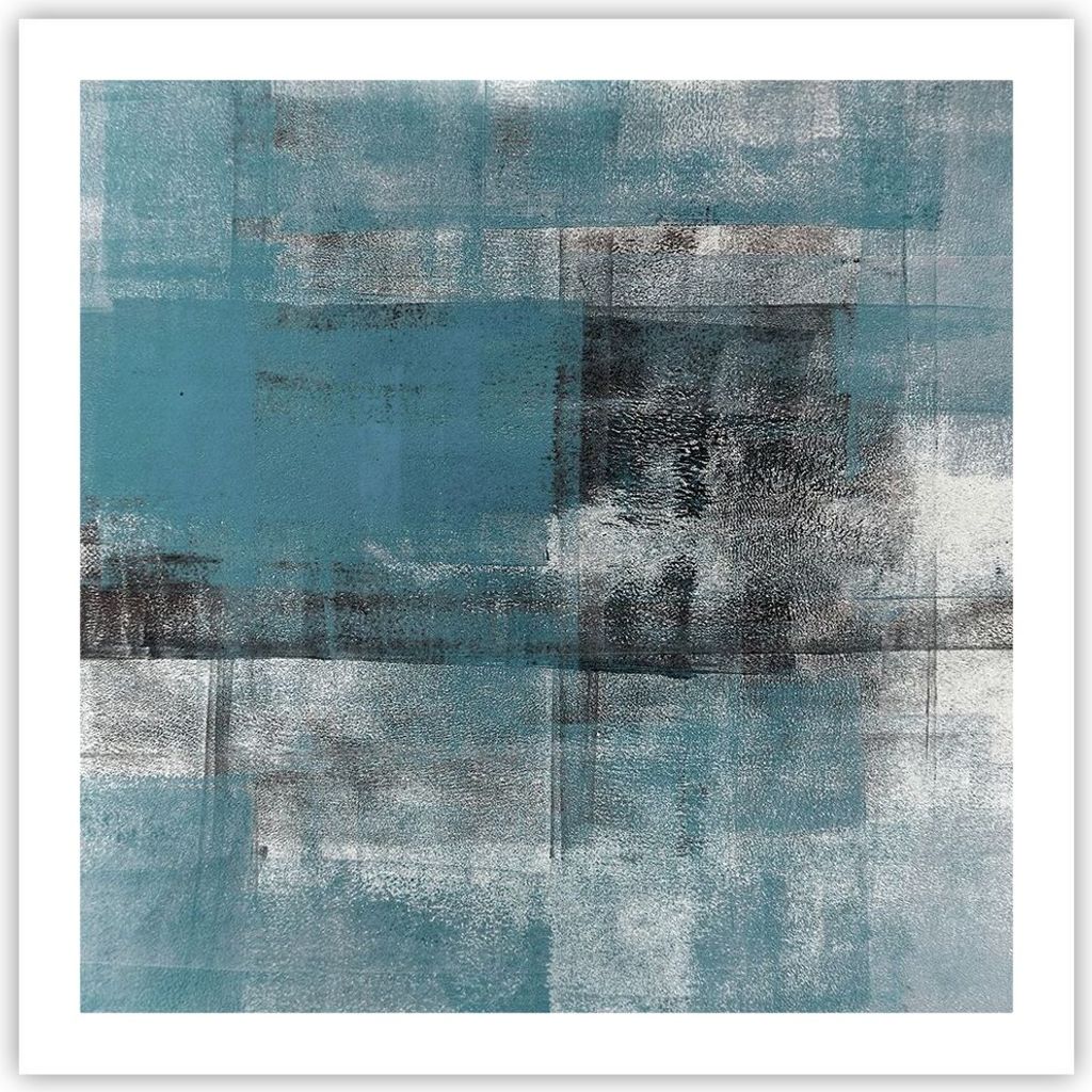 Poster - Poster ohne Rahmen - Abstraktion Modern Gürtel - 60x60 cm - Wand Bild - Wanddeko - Wandbilder - Kunstposter - Wandposter - Bilder - Kunst...