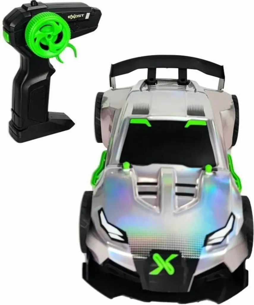 Voiture Télécommandée Exost Vert - Pneus Antichocs et Design Robuste - 2