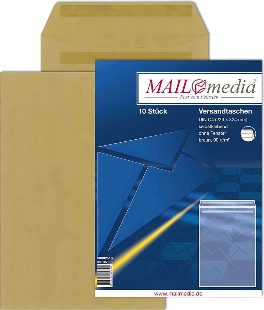 mayer-network 30002516 Buste riciclate - C4, senza Immagine del prodotto 