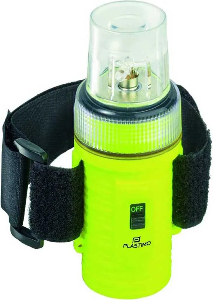 Lampe Flash LED de Sécurité Plastimo Jaune pour Gilet de Sauvetage Mer