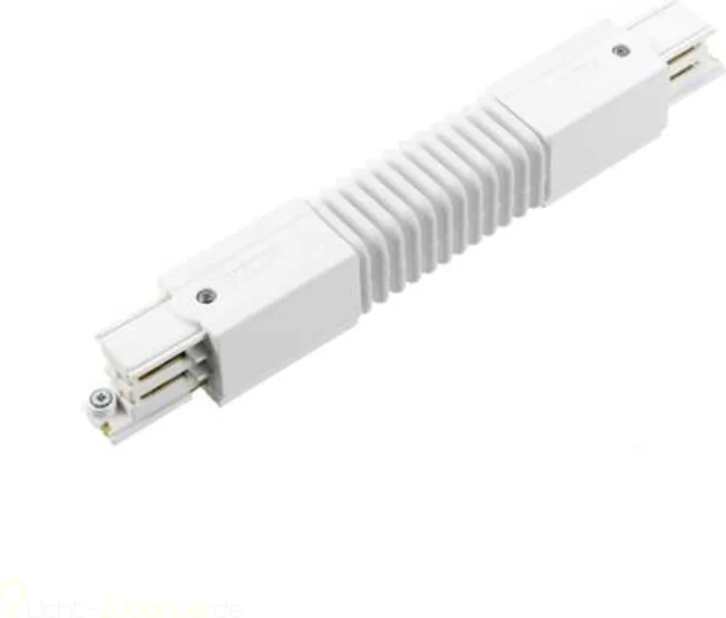 Connecteur de rail triphasé flexible blanc XTS23-3 pour angles