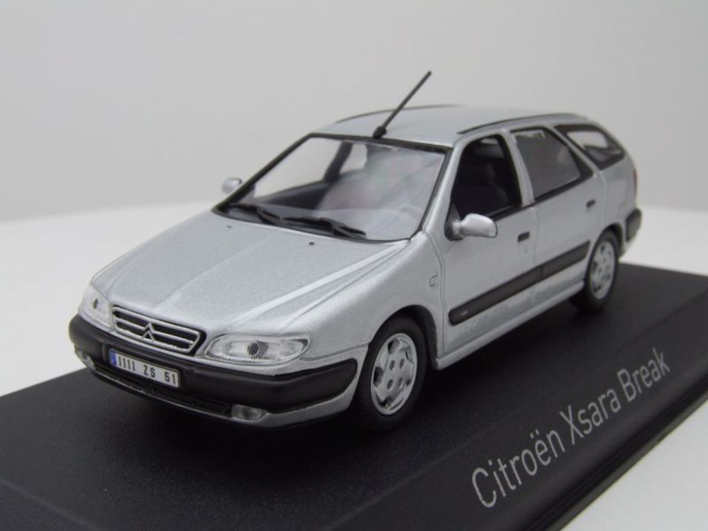 Citroen Xsara Break Kombi 1998 grau metallic Modellauto 1:43 Norev