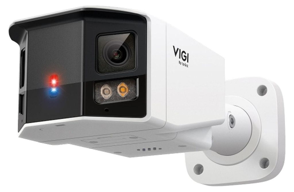 TP-Link InSight S385DPS 4K-IP-Kamera mit Nachtsicht für den Außenbereich, KI und Zwei-Wege-Audio