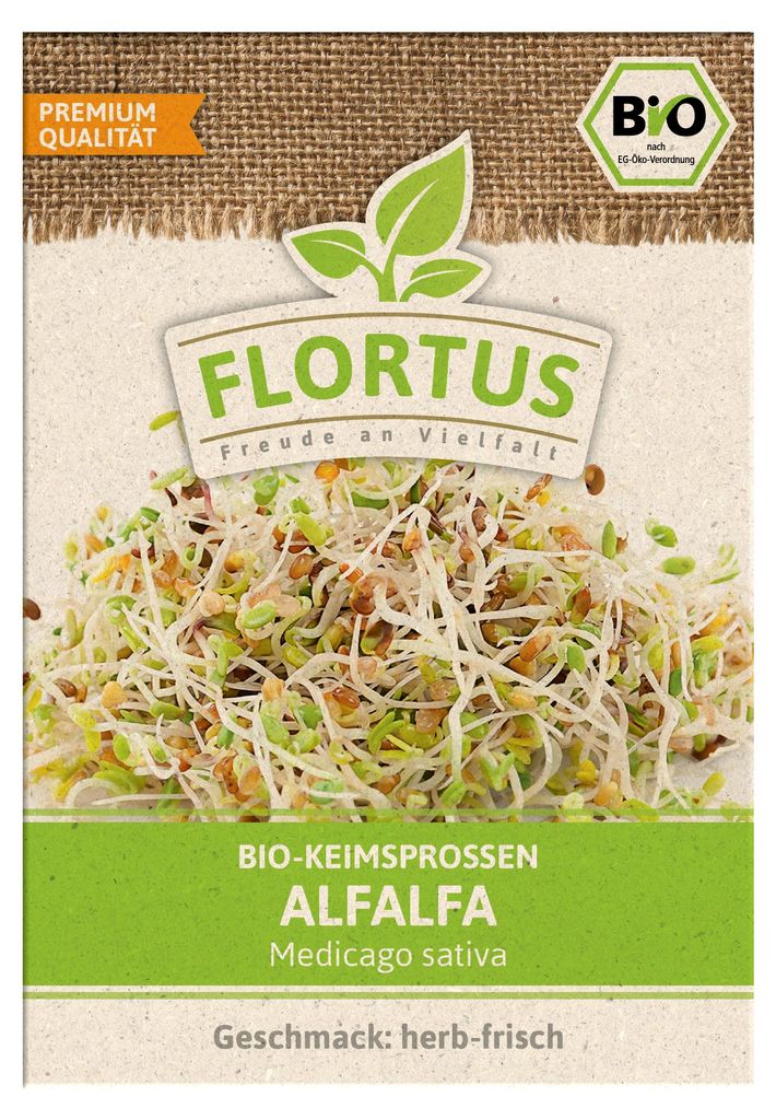 Artikelbild 2 von 'BIO Keimsprossen Alfalfa' aus der Kategorie Keimsprossen