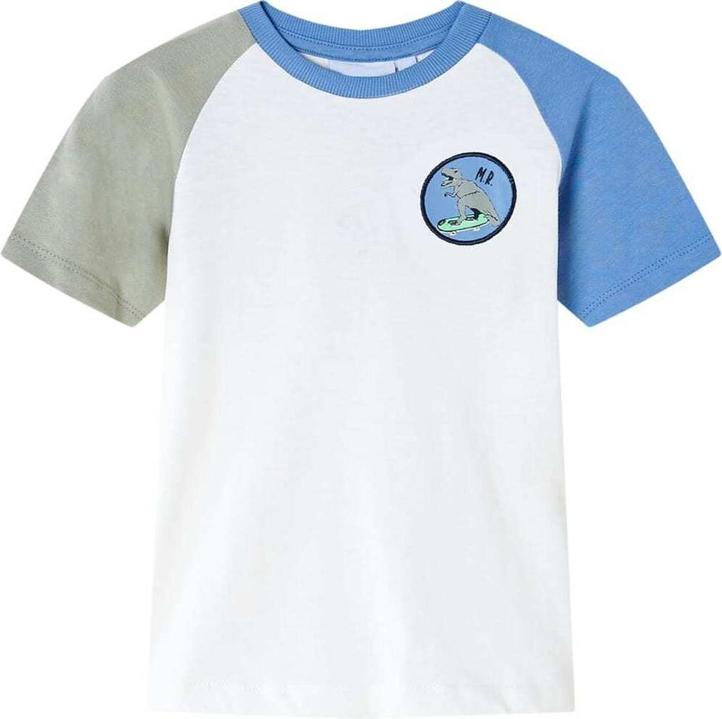 Kinder-T-Shirt Ecru 104