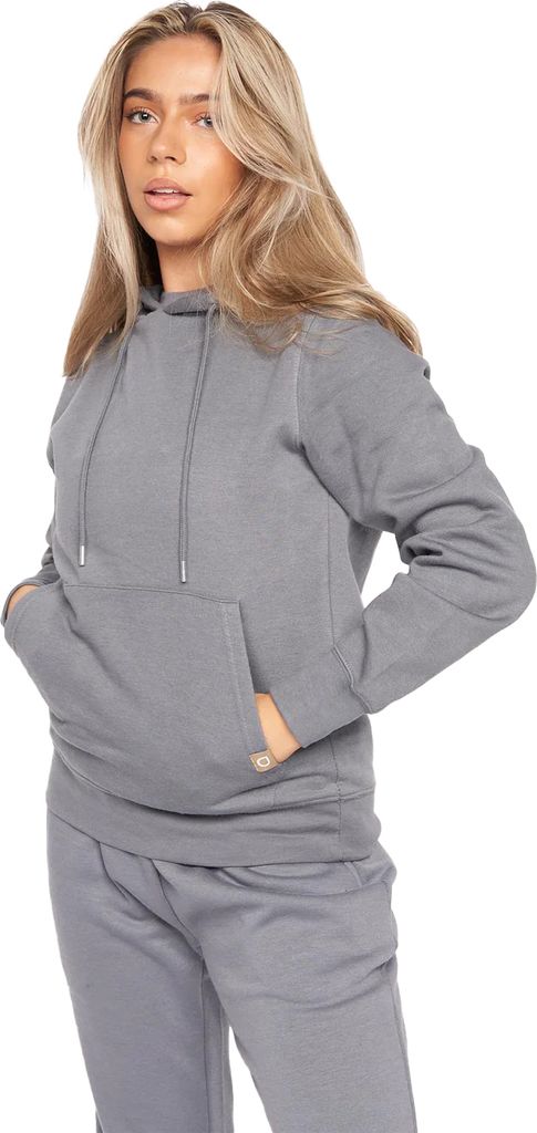 Juice - "Cremmoore" Kapuzenpullover für Damen BG1905 (L) (Dunkelgrau)
