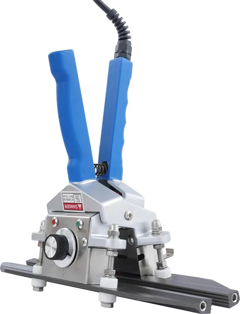 Machine à sceller les sacs manuelle - Soudure réglable 30 cm en bleu