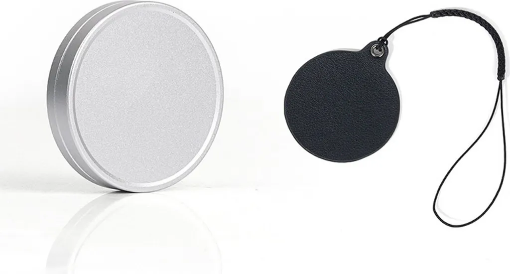 Protezione Obiettivo Instax Mini Evo | Tappo Alluminio + Skin | INF Silver