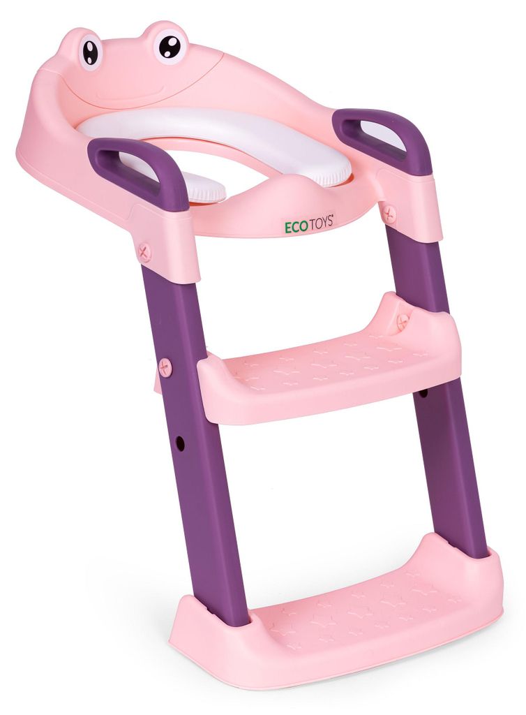 EcoToys PP8001 Dětské WC sedátko se schůdky a žebříkem, Obrázek produktu 