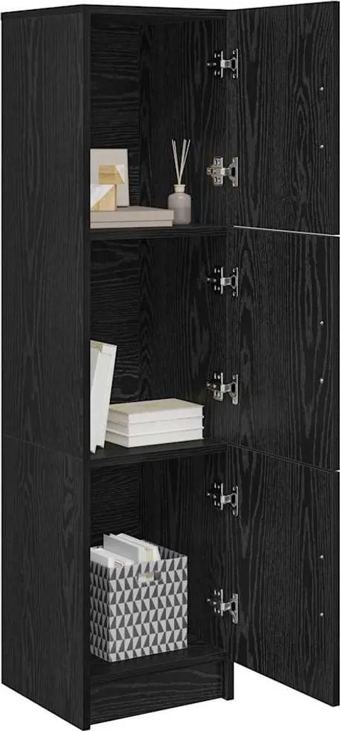 SYFAX™ Credenza Black Oak 122.5 cm - Il Must-Have del Design Minimal - 2