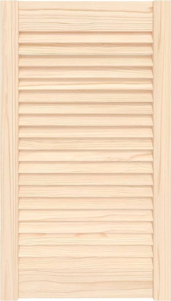 vidaXL Schranktür Lamellen-Design 69x39,4 cm Massivholz Kiefer