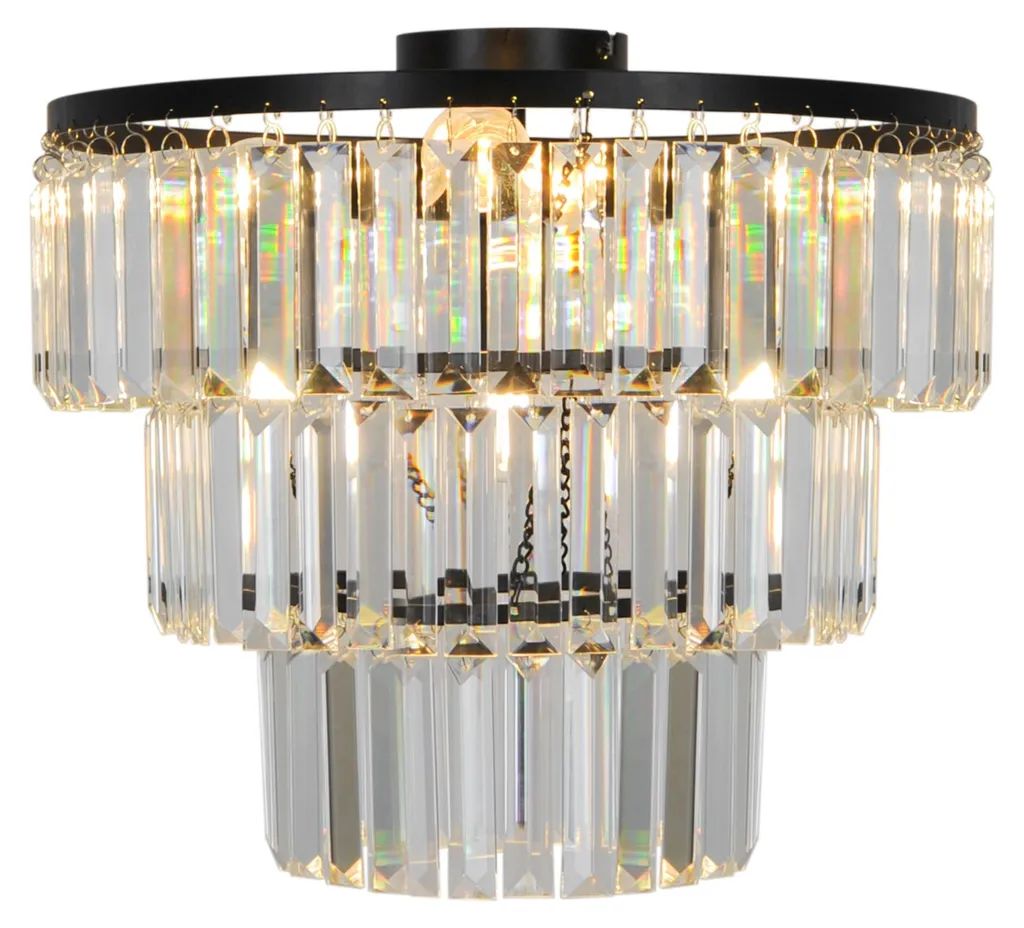 Plafonnier TIFANNY : fini les zones d'ombre avec ce luminaire 4 feux