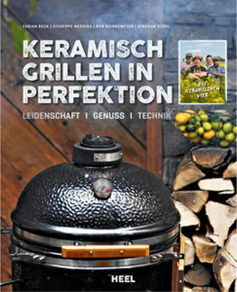 Réussir ses Cuissons au Barbecue Céramique Livre Keramisch Grillen Heel