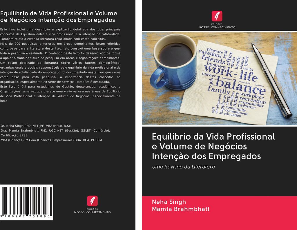 Equilíbrio da Vida Profissional e Volume de Negócios Intenção dos Empregados