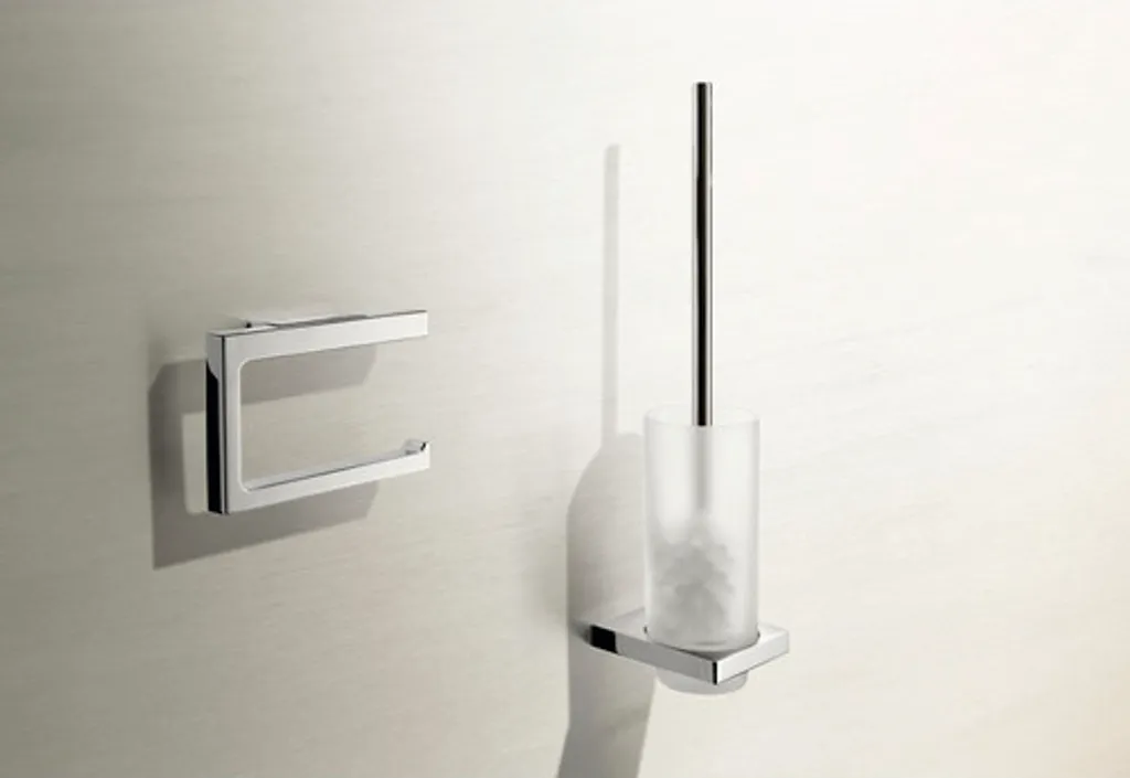 Keuco Edition 11: Set Scopino Bagno di Lusso in Cristallo e Cromo - 10