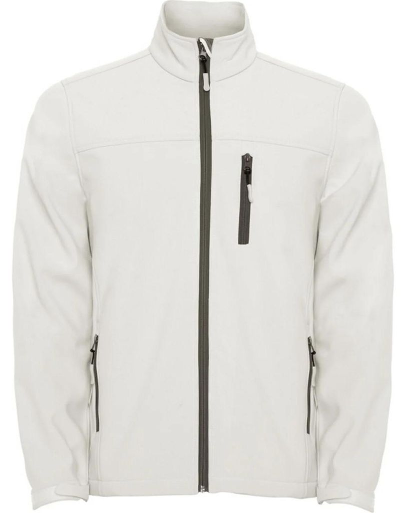 Roly - "Antartida" Softshelljacke für Herren LT5621 (S) (Perlweiß)
