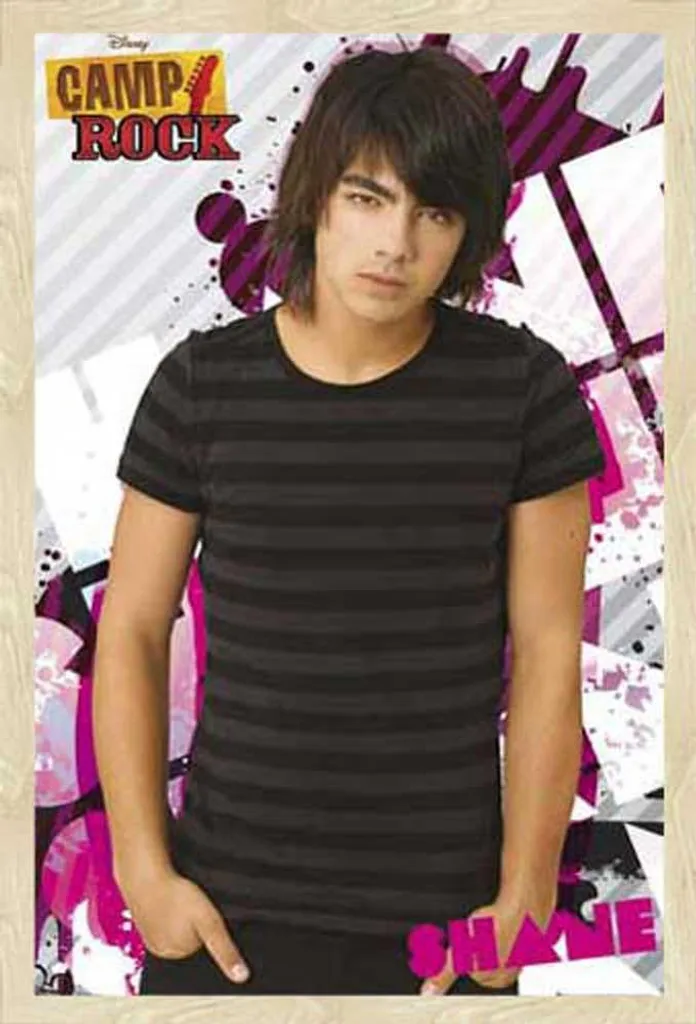 Set Poster Camp Rock 61x91,5 + Cornice Shinsuke MDF Oak Disco Acrilico