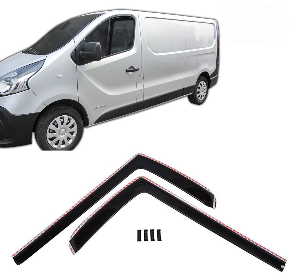 J&J AUTOMOTIVE | GP Windabweiser Für Opel Vivaro 2014-2019 Produktbild 