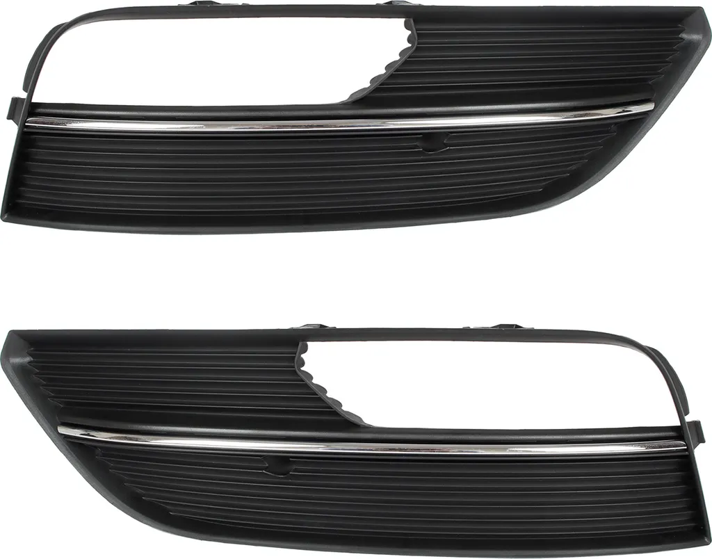 Grilles de Pare-chocs avec Bandes Chromées Gauche Droite 8V3807681A