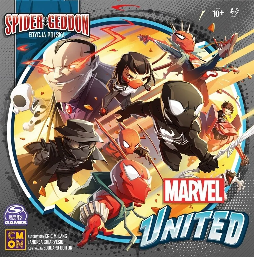 Figurines Marvel United Spider Geddon Jeu Tactique Édition Portal
