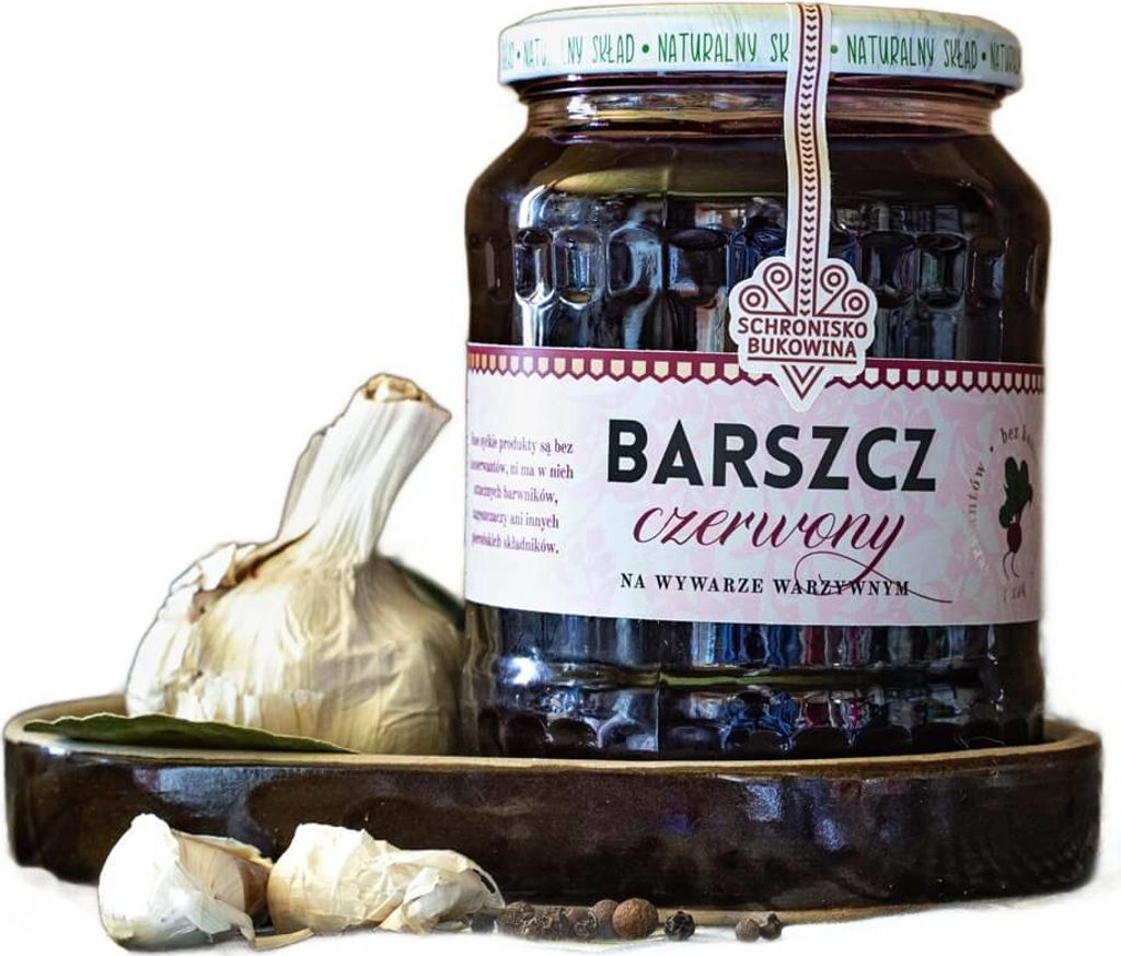 Barszcz czerwony na wywarze warzywnym - Schronisko Bukowina Zdjęcie produktu 