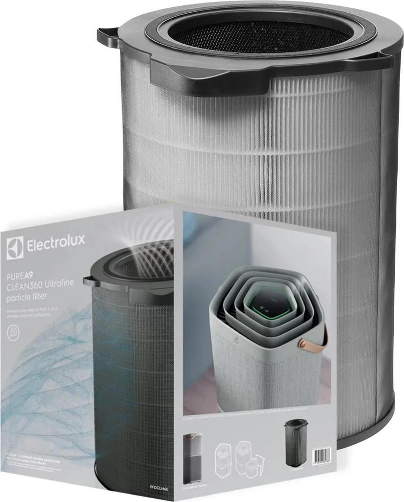 Filtre EFDCLN6E CLEAN360 Electrolux pour purificateur d'air Pure A9