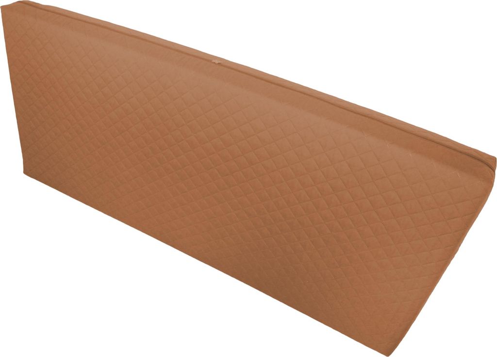 Gestepptes Matratzenbezug in warmem Beigeton 180x200x22