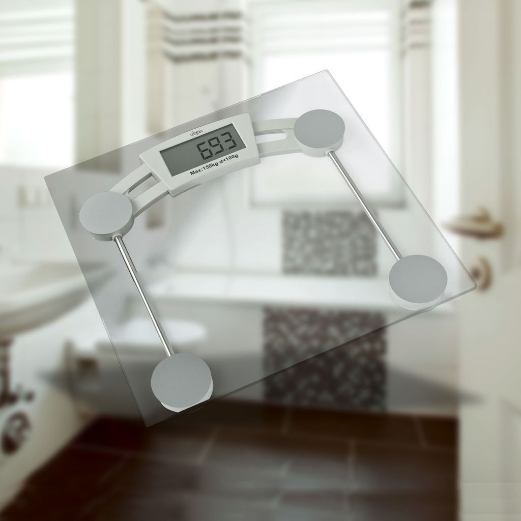 Glas-Personenwaage bis zu 150 kg DPW150G