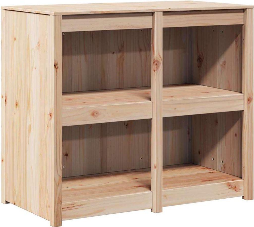 Küchenschrank MEPPEL Braun Eichen-Optik 106 x 55 x 92 cm