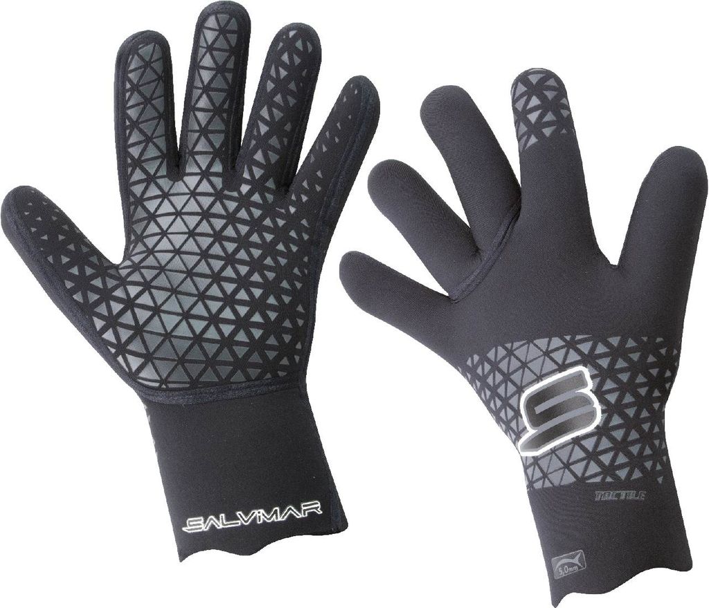 Salvimar Tactile 5 Mm Handschuhe Grau M Herren,Damen Grau M