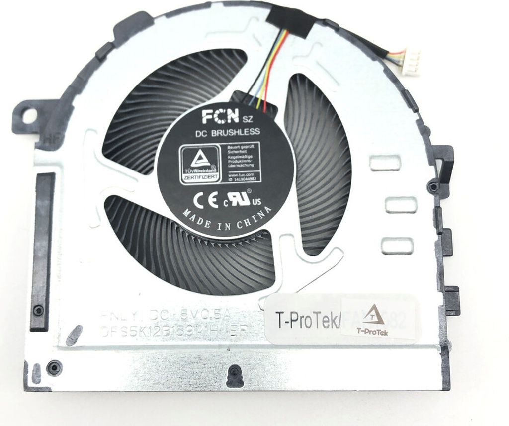 CPU Version Lüfter Kühler FAN cooler kompatibel für Lenovo IdeaPad Gaming 3-15ACH6 (82K2)