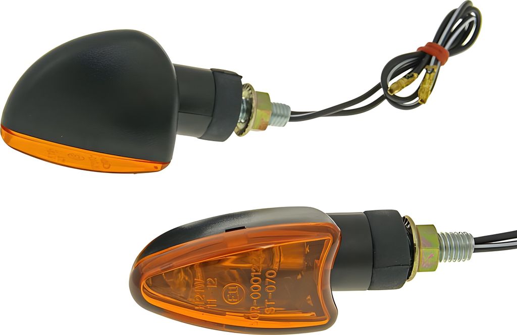 Vicma Blinker Set M8 schwarz Edge orange, kurz