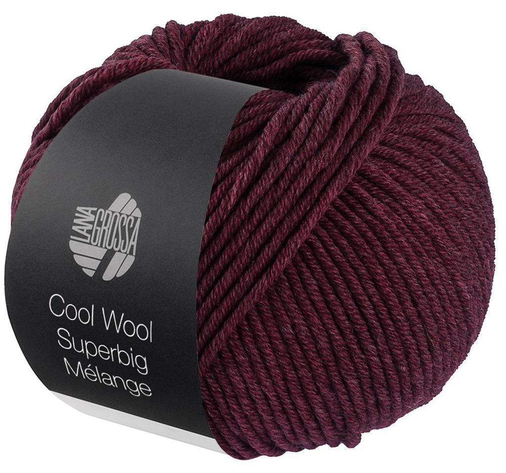 Lana Grossa COOL WOOL Superbig Mélange 50 g extravoluminöse Produktbild 