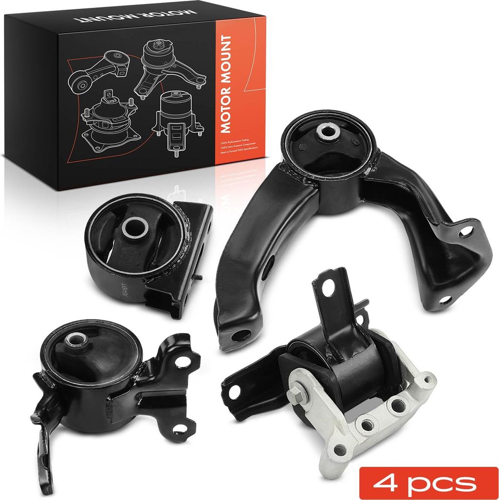 Frankberg 2x Motorlager+2x Drehmomentstützlager Vorne für Nissan Juke F15 1.6L 2010-2019