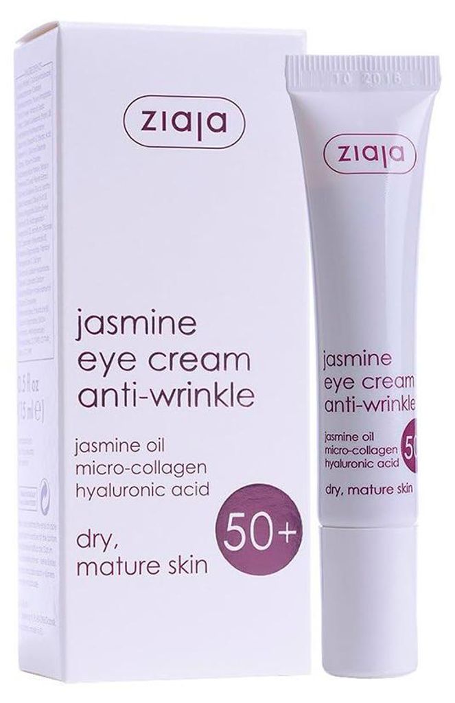 Ziaja Jasmine Crème anti-rides pour les yeux et les Image du produit 