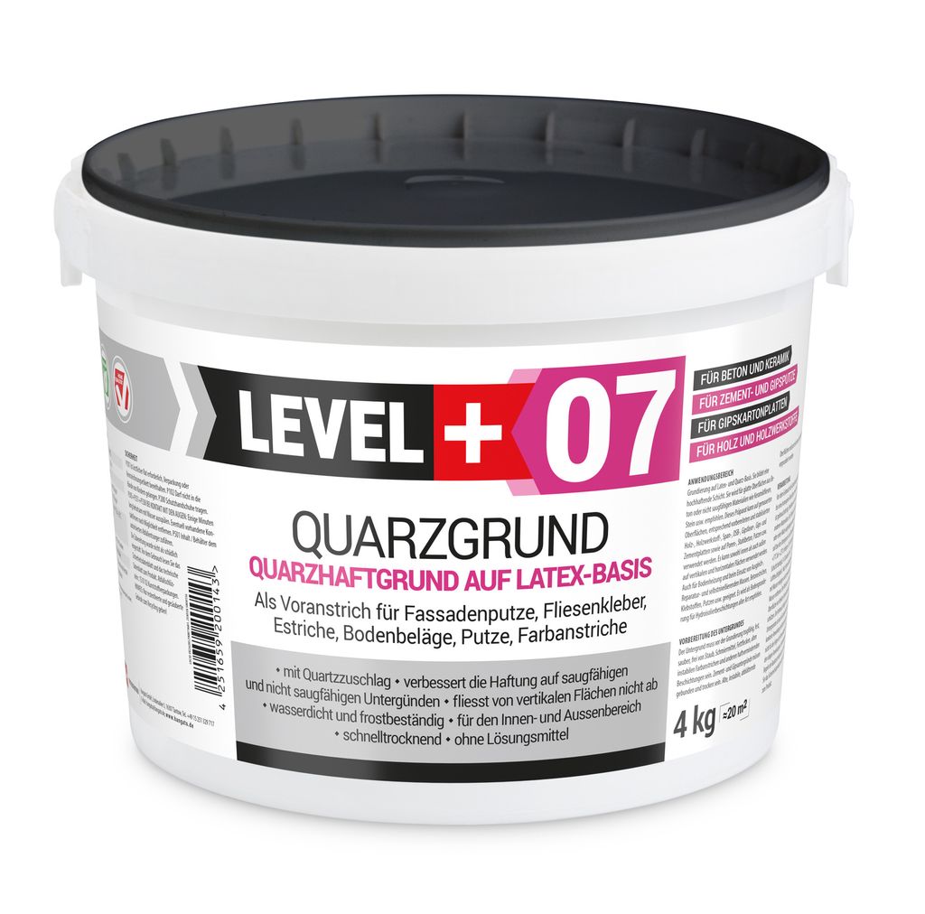 Haftgrund 4Kg Quarzgrund Putzgrund Weiß Grundierung Produktbild 
