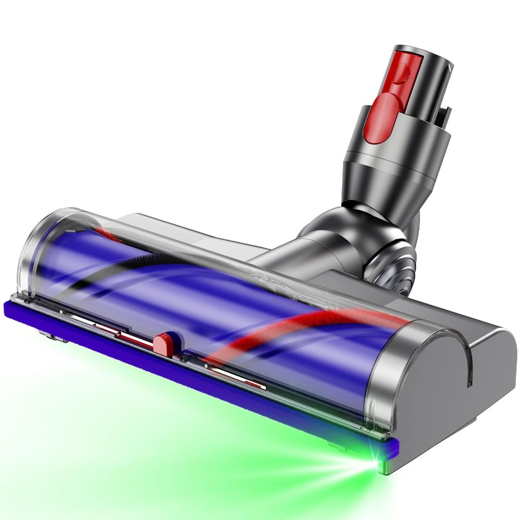 Staubsaugerdüsen-Set Turbodüse Softroller Bodendüse Elektrischer Bürstenkopf für Dyson V7 V8 V10 V11 SV12 SLIM V15, Staubsaugerkopf für Dyson
