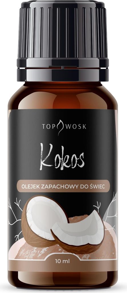 Duftöl 10 ml für Kerzen mit Kokosnuss, Milchschokolade, Vanille und gerösteter Haselnuss