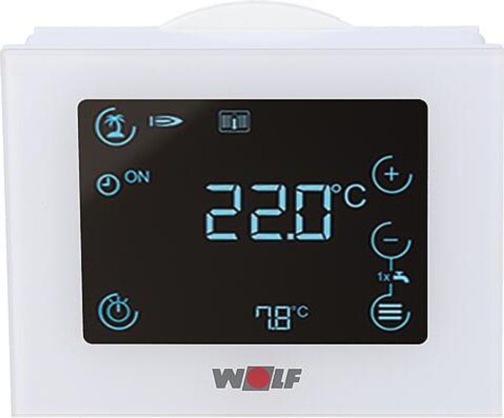 Wolf Raummodul RM-2 Raumtemperaturregler Haustechnik Zubehör Wärmepumpe 2747657