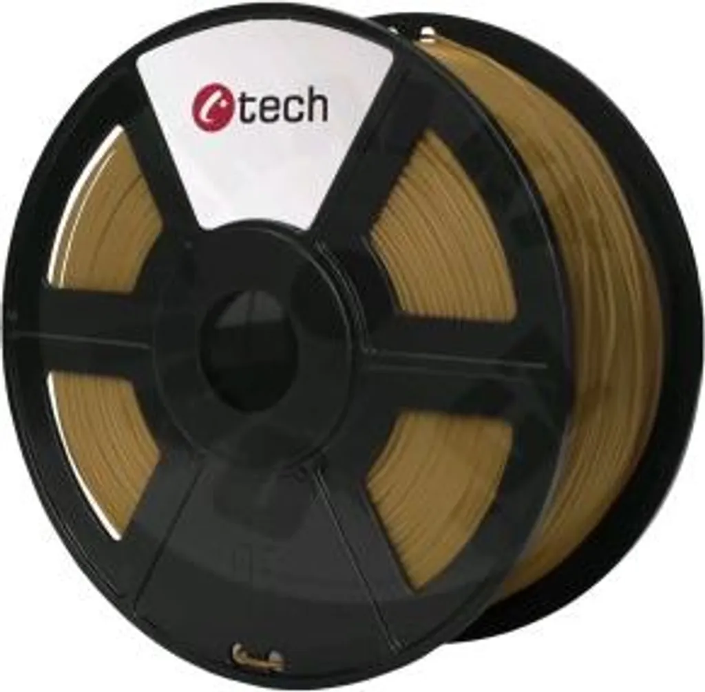 Filament PLA 1.75mm C-TECH brun pour maquette et modélisme de 1kg