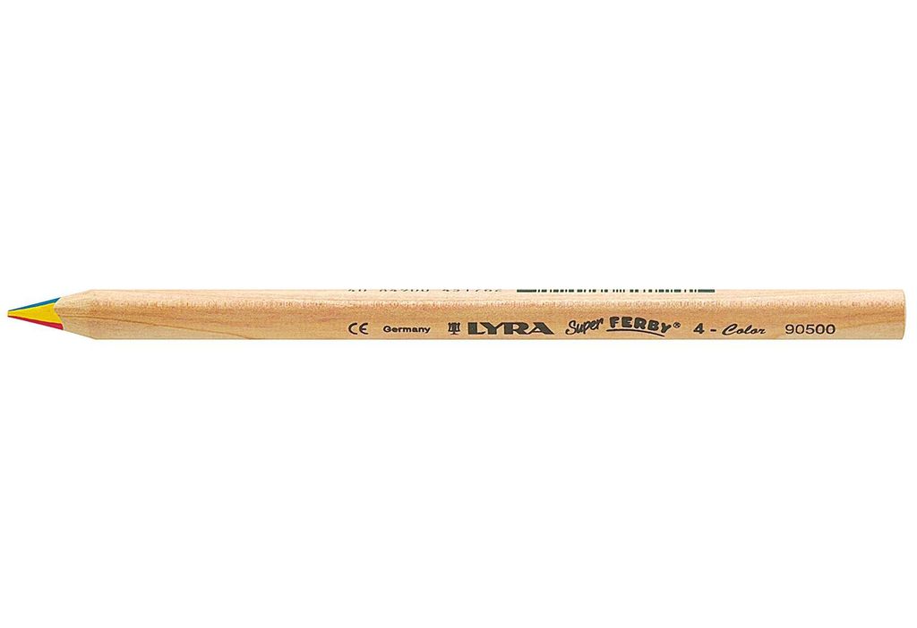 Lyra Super Ferby Maxi Triangular 4 Color Regenbogenstift 1 Stück
