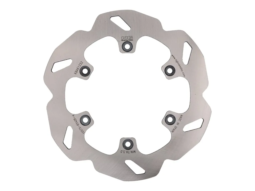 Disque de frein arrière NG Wavy CCM et Gas Gas - Design sport et endurance