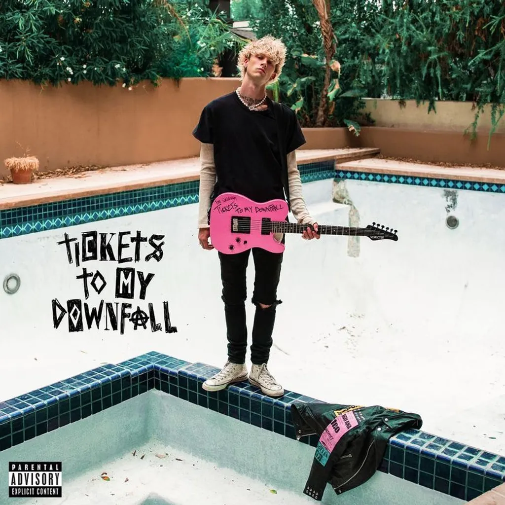 Machine Gun Kelly CD Tickets to My Downfall Album Complet sans Pubs